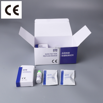 China Fluoroquinolone Rapid Test Kit Pesticide Quick Test Diagnostic Rapid Test In Fruit And Veg Products One Step Test supplier