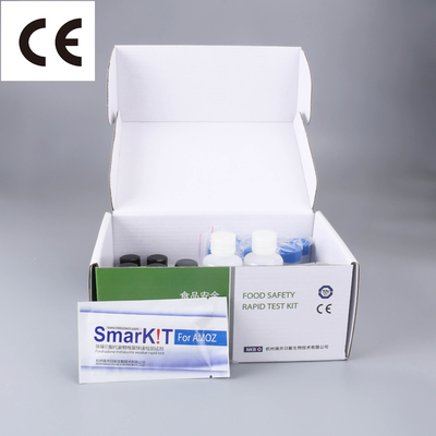 China Furaltadone Rapid Test Kit Honey Antibiotic Test Kits Diagnostic Test Kit One Step Test Temperature Storage supplier