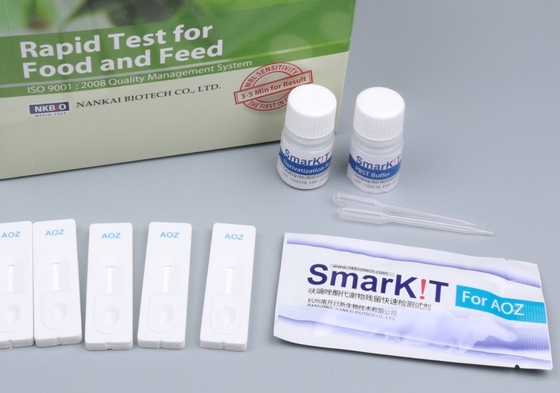 China Furazolidone Rapid Test Kit for Fish and Seafood supplier