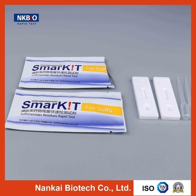 China Sulfonamides  rapid diagnostic one step Test Kit for Fish and Seafood supplier