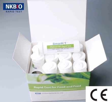 China Aflatoxin M1 Rapid Test Strip Kit in milk, cheese and other dairy products supplier