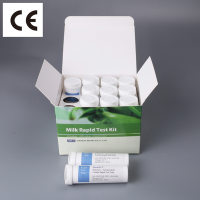 China Melamine Rapid Test Kit One Step Melamine Test Kits for Peanut laboratory test kits supplier