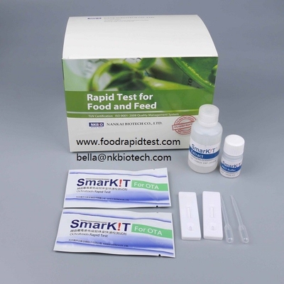 China Ochratoxin A Rapid Test Kit for Poultry Feed(Corns, Wheat, Coconut, Flour) supplier
