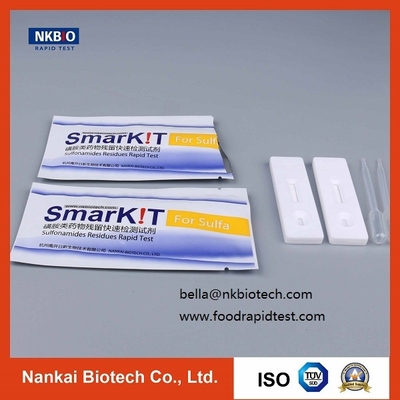China Sulfonamides Diagnostic Rapid Test Strip for Chicken Meat, Pork Meat supplier