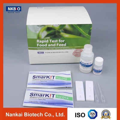 China Ochratoxin  rapid diagnostic one step test kits for feeds and grains supplier