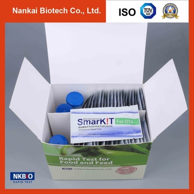 China Ochratoxin  rapid diagnostic one step Rapid test kits for feeds and grains supplier