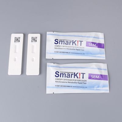 China Nitrofurazone Metabolite SEM Rapid Test Kit for Seafood and Aquaculture Residue Screening supplier