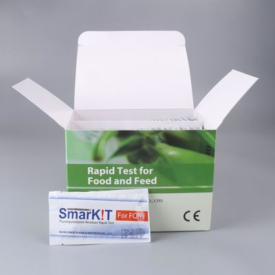China Fluoroquinolones Rapid Test Kit for Egg and Egg Product Screening supplier