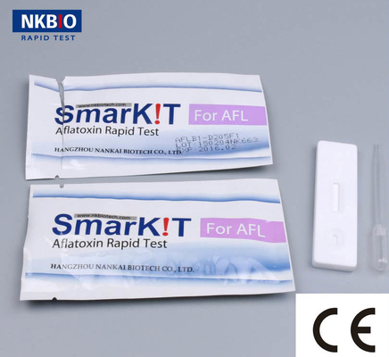 China Aflatoxin B1 Rapid Test Kit Aflatoxin Diagnostic Test Kit One Step Test supplier
