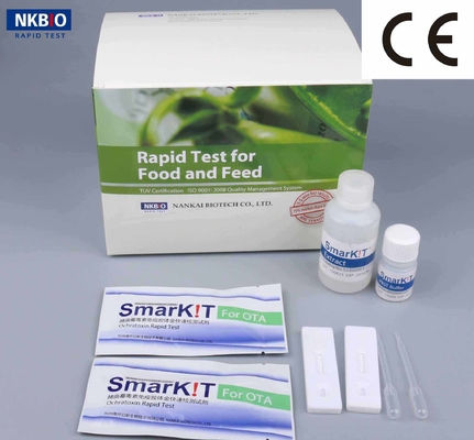 China Ochratoxin Rapid Test Kit Total Aflatoxin Test Kit For Corn Wheat Grain Diagnostic Test Kit One Step Test supplier