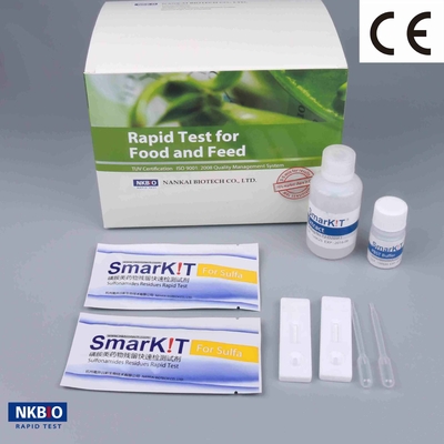 China Sulfa Drug Rapid Test Kit In Seafood Shrimp And Poultry Meat Rapid Diagnostic Test Kit One Step Test supplier