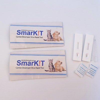 One-step Canine Parvovirus Antigen Rapid Test Kit for dog disease supplier