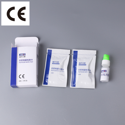 4-Chlorophenoxyacetic Acid Rapid Test Kit fruit and vegetable test Diagnostic Rapid Test Pesticide tests One Step Test supplier