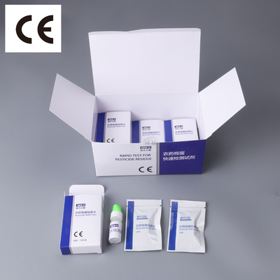 Abamectin Rapid Test Kit Pesticide Quick Test Diagnostic Rapid Tests In Fruit And Veg One Step Test supplier