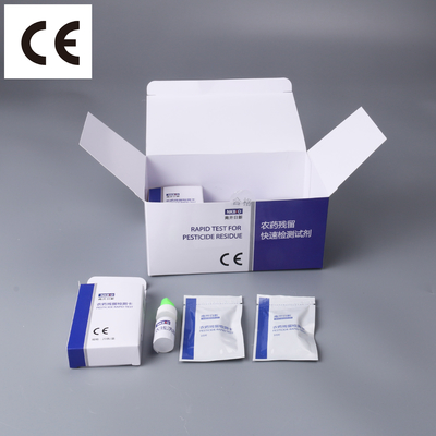 Carbendazim Rapid Test Kit Pesticide Test Kit Diagnostic Rapid Tests In Fruit And Veg One Step Test supplier