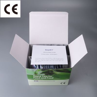 Aflatoxin Rapid Test Kit for corn peanut grain cereal maize wheat flour supplier