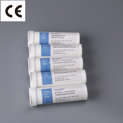 Melamine Rapid Test Kit One Step Melamine Test Kits for Peanut laboratory test kits supplier