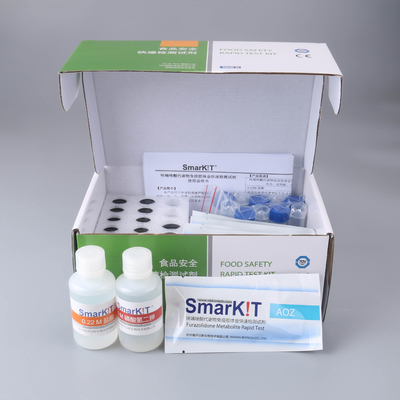 Furazolidone Rapid Test Kit Furazolidone Residues Test Strips in Eggs Rapid Diagnostic Test Kit supplier