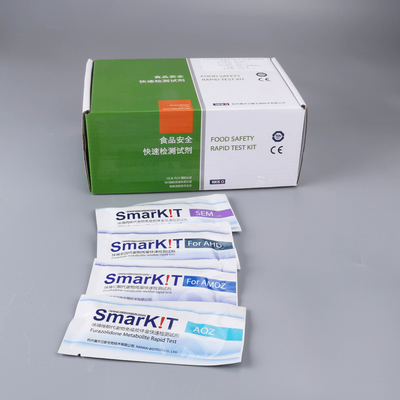 Nitrofurantoin Rapid Test Kit In Seafood Shrimp And Poultry Meat Rapid Diagnostic Test Kit One Step Test supplier