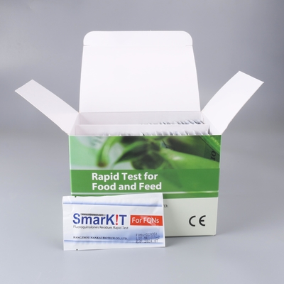 Fluoroquinolone Rapid test Kit for Shrimp Seafood Fish and Other Aquatic Products supplier