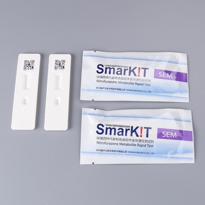 Nitrofurazone Rapid Test Kit Egg Nitrofurazone Rapid Test Kit Eggs Test Cassette supplier