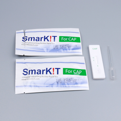 CAP Chloramphenicol Rapid Test Kit Chloramphenicol Rapid Test Card for Eggs Test Cassette supplier