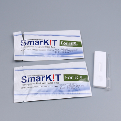 Tetracycline Rapid Test Kit In Seafood Shrimp And Poultry Meat Rapid Diagnostic Test Kit One Step Test supplier