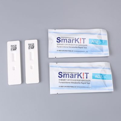 Nitrofuran Metabolites (AOZ, AMOZ, AHD & SEM) 4-in-1 Rapid Test Kit supplier