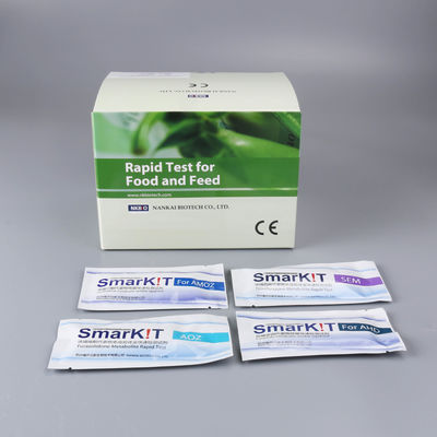 Nitrofuran Metabolites (AOZ, AMOZ, AHD & SEM) 4-in-1 Rapid Test Kit supplier