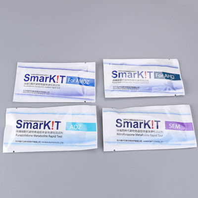 Furaltadone Metabolite AMOZ Rapid Test Kit for Seafood and Aquaculture Residue Screening supplier