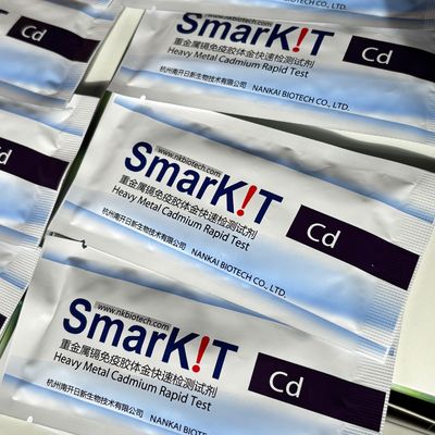 Heavy metal cadmium Pesticide Residue Rapid Test Kit for Fruits & Vegetables Quick Detection, High Sensitivity supplier
