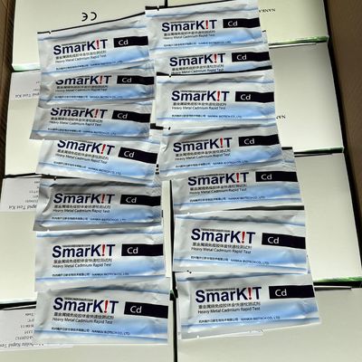 Heavy metal cadmium Pesticide Residue Rapid Test Kit for Fruits & Vegetables Quick Detection, High Sensitivity supplier