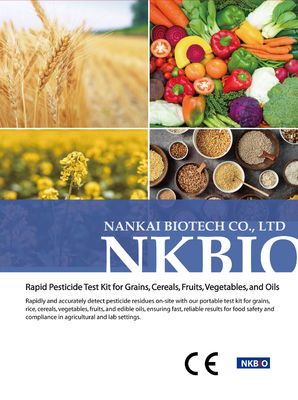 Isocarbophos Pesticide Residue Rapid Test Kit for Fruits & Vegetables Quick Detection, High Sensitivity supplier