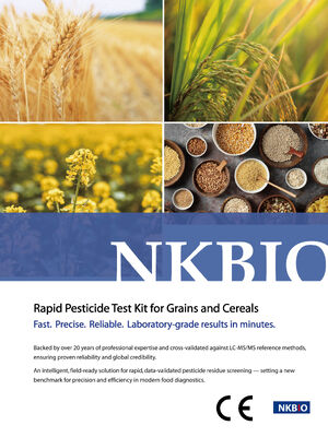 T-2 / HT-2 Toxin Rapid Test Kit for Oats, Barley, Wheat, Feed & Cereal Screening supplier