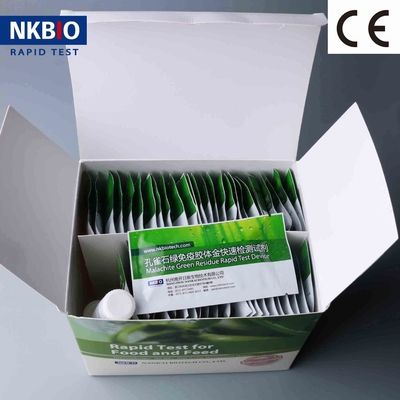 Malachite Green Rapid Test Kit In Seafood Shrimp And Poultry Meat Rapid Diagnostic Test Kit One Step Test supplier