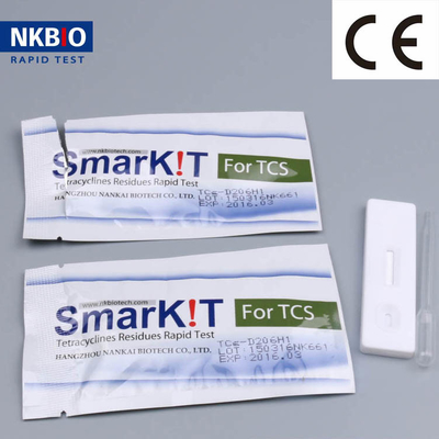 Tetracycline Rapid Test Kit In Seafood Shrimp And Poultry Meat Rapid Diagnostic Test Kit One Step Test supplier